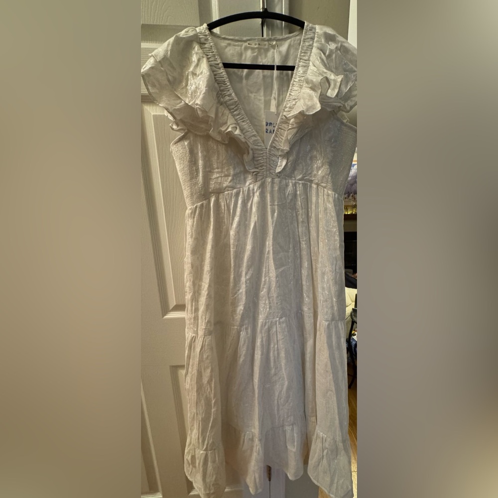 Roller Rabbit White Maxi Dress